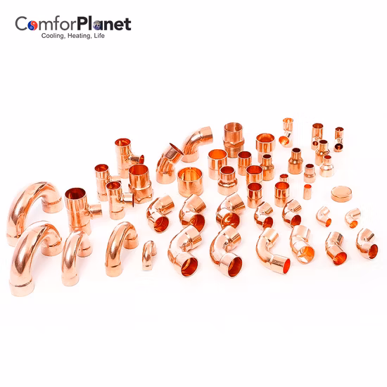 180 Degree Return Bend Copper Fitting Elbow Connection End Feed Plumbing Pipe Fitting for Gas Water Oil HVAC Manufacturer Supplier