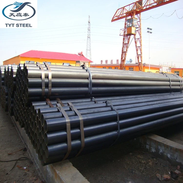 API ERW Steel Pipe Black Coating Pipeline