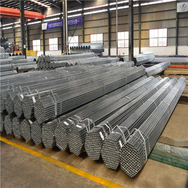 Galvanized Steel Pipe Ms Steel Pipeline Carbon Steel for Construction