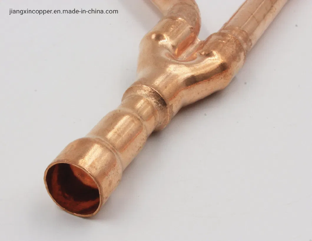 Various Brand Air-Conditioning Disperse Branch Refrigeration Copper Pipe Fittings