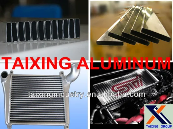 1000/3000/4000 Series Aluminum Tube and Strip Heat Dissipation Pipes for Vehicles