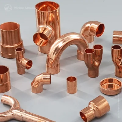 Factory Supply Custom Pure Copper Air Conditioning and Refrigeration Copper Pipeline Fittings
