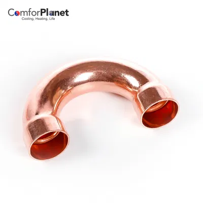 180 Degree Return Bend Copper Fitting Elbow Connection End Feed Plumbing Pipe Fitting for Gas Water Oil HVAC Manufacturer Supplier