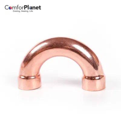 Factory Price HVAC Refrigeration Copper Pipe Tube Copper Fitting Return Bend for Air Conditioning