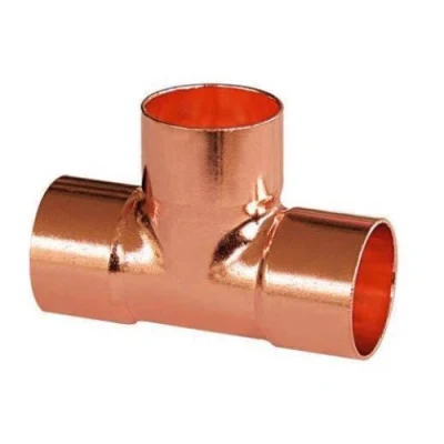 Refrigeration Tee of Copper Equal Air Conditioning Pipe Fittings From China Manufacture