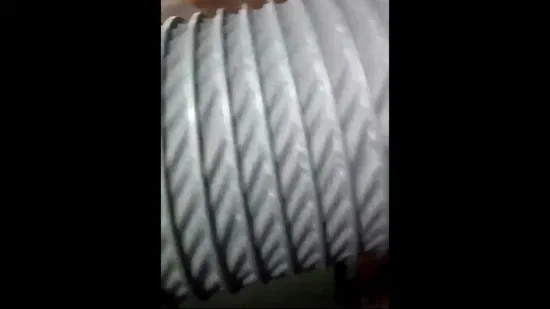 Heat Resistant Spiral Air Heating Duct Flexible Exhaust Pipe