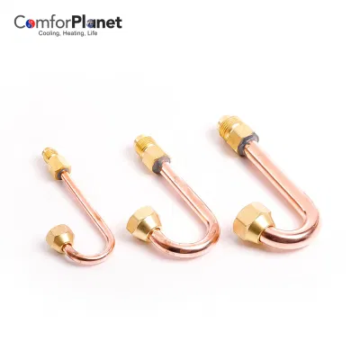 Factory Price Copper U Bend Flared Brass Bend for Refrigeration HVAC OEM China Factory Wholesale