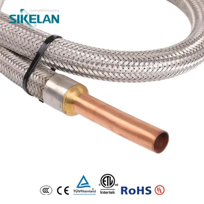 Air Conditioner Refrigerant Line Suction Vibration Eliminator Pipes Stainless Steel